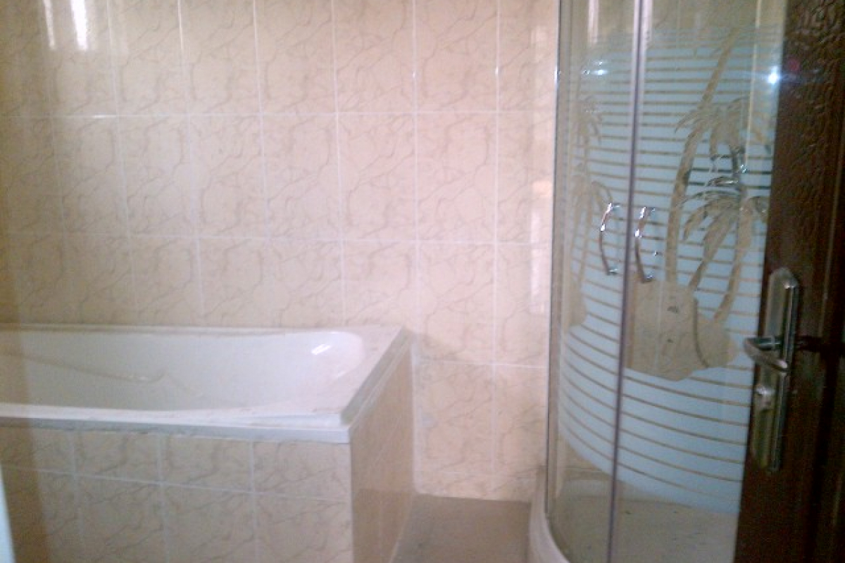 11. master bath and shower cubicle