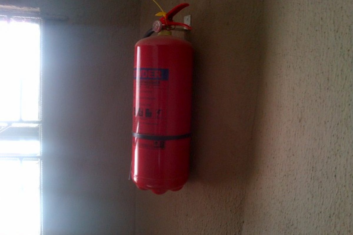 16. fire extinguisher