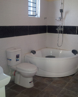 18. master toilet and bath view 1